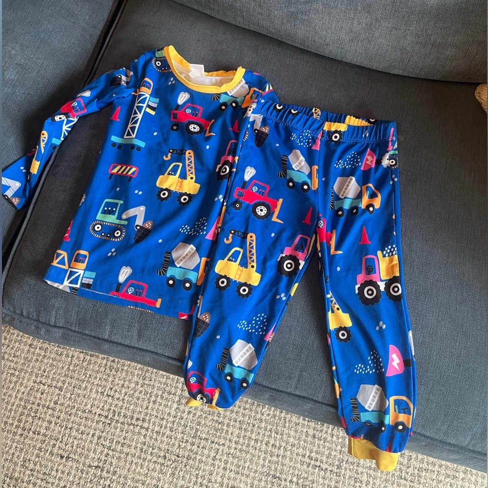 Toddler 3T construction pajamas